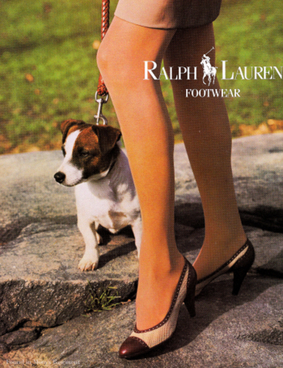 ralph lauren spectator pumps