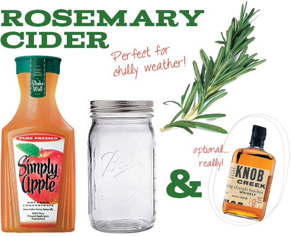 Rosemary Cider from Secrets of a Belle