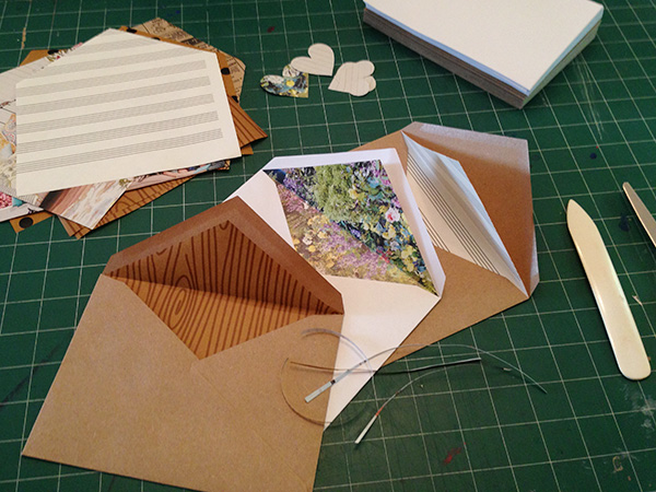 make your own stationery