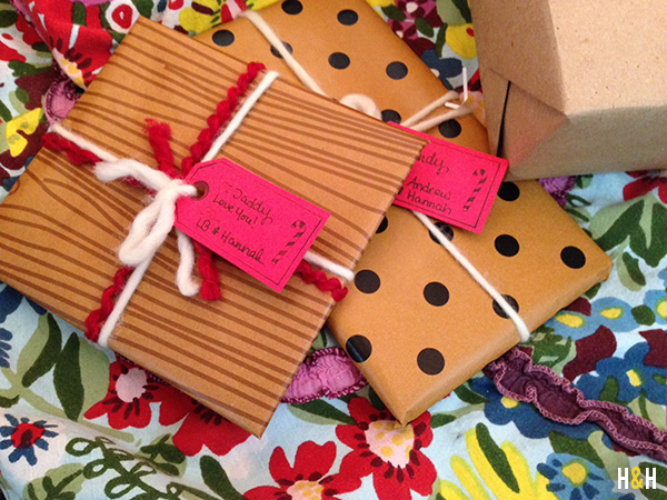 6 Gift Wrap Ideas | Hannah & Husband
