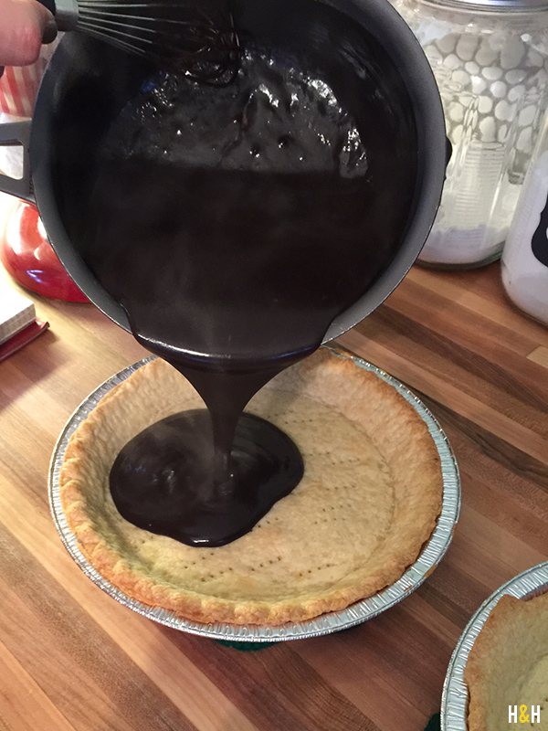 Nannie's Chocolate Pie Recipe | Hannah & Husband