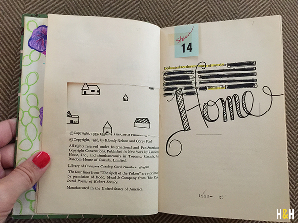Reclaimed Book Project: Home | Hannah & Husband