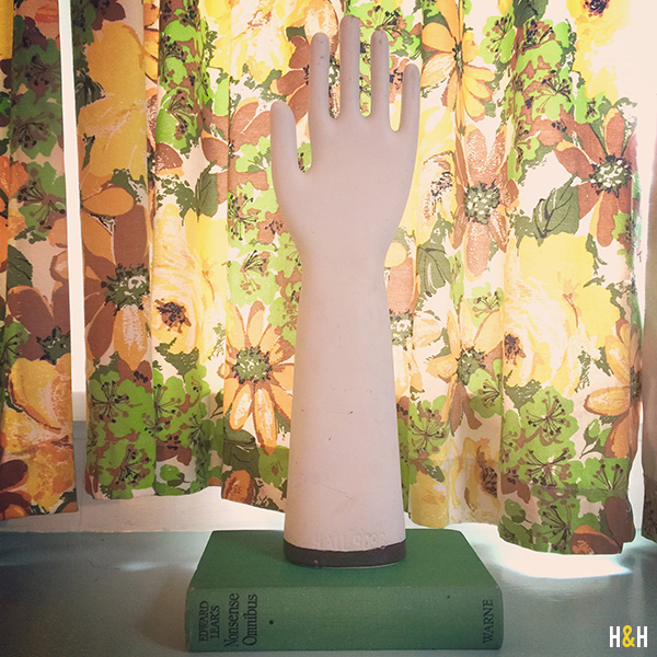 Thrifting Find: Glove Mold | Hannah & Husband